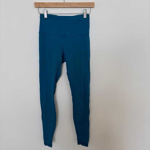 Lululemon Align Legging Petrol Blue 25’ Size 6 - Picture 4 of 7